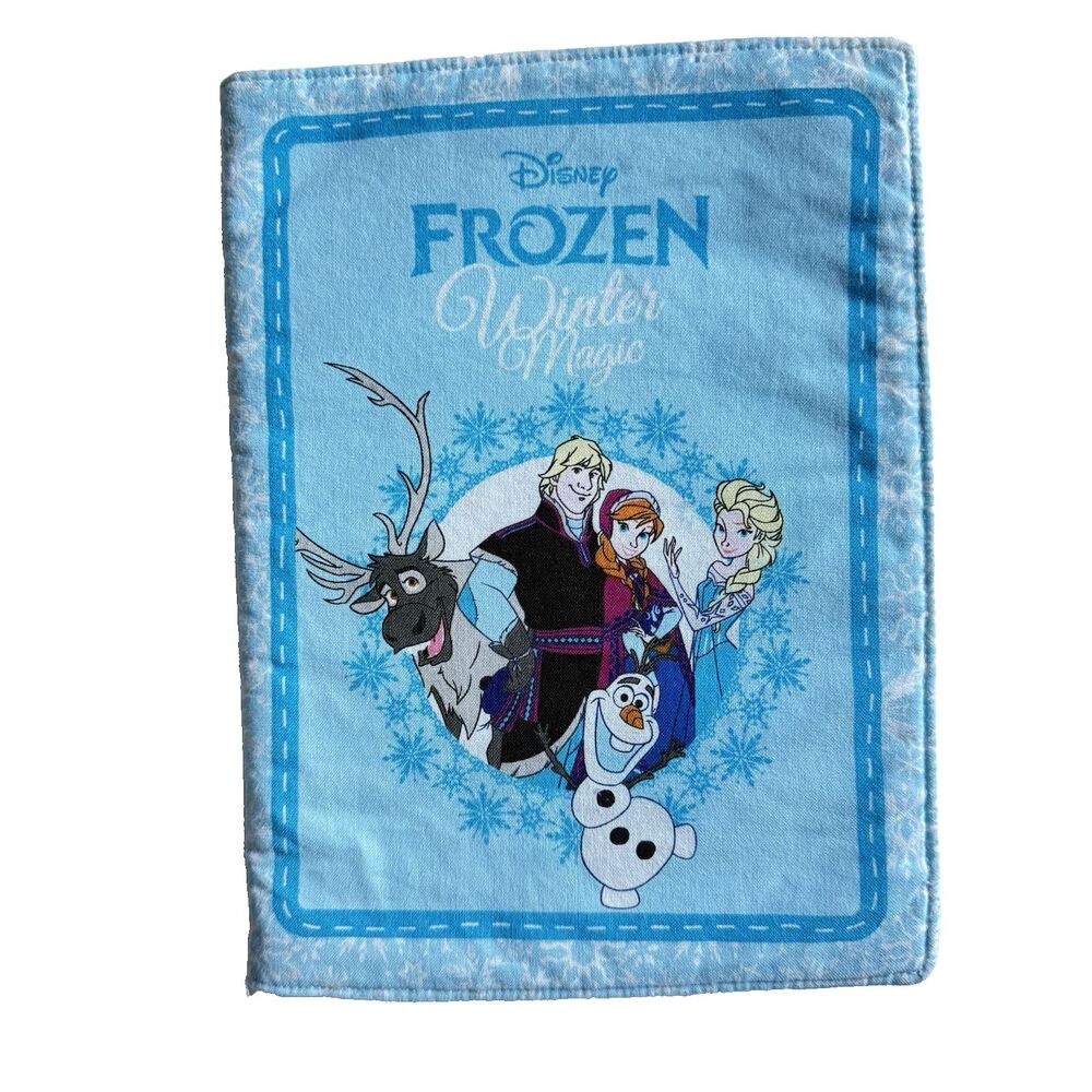 Disney Frozen Soft Cloth Books for Baby Elsa Book Anna Cloth Book Washable Book